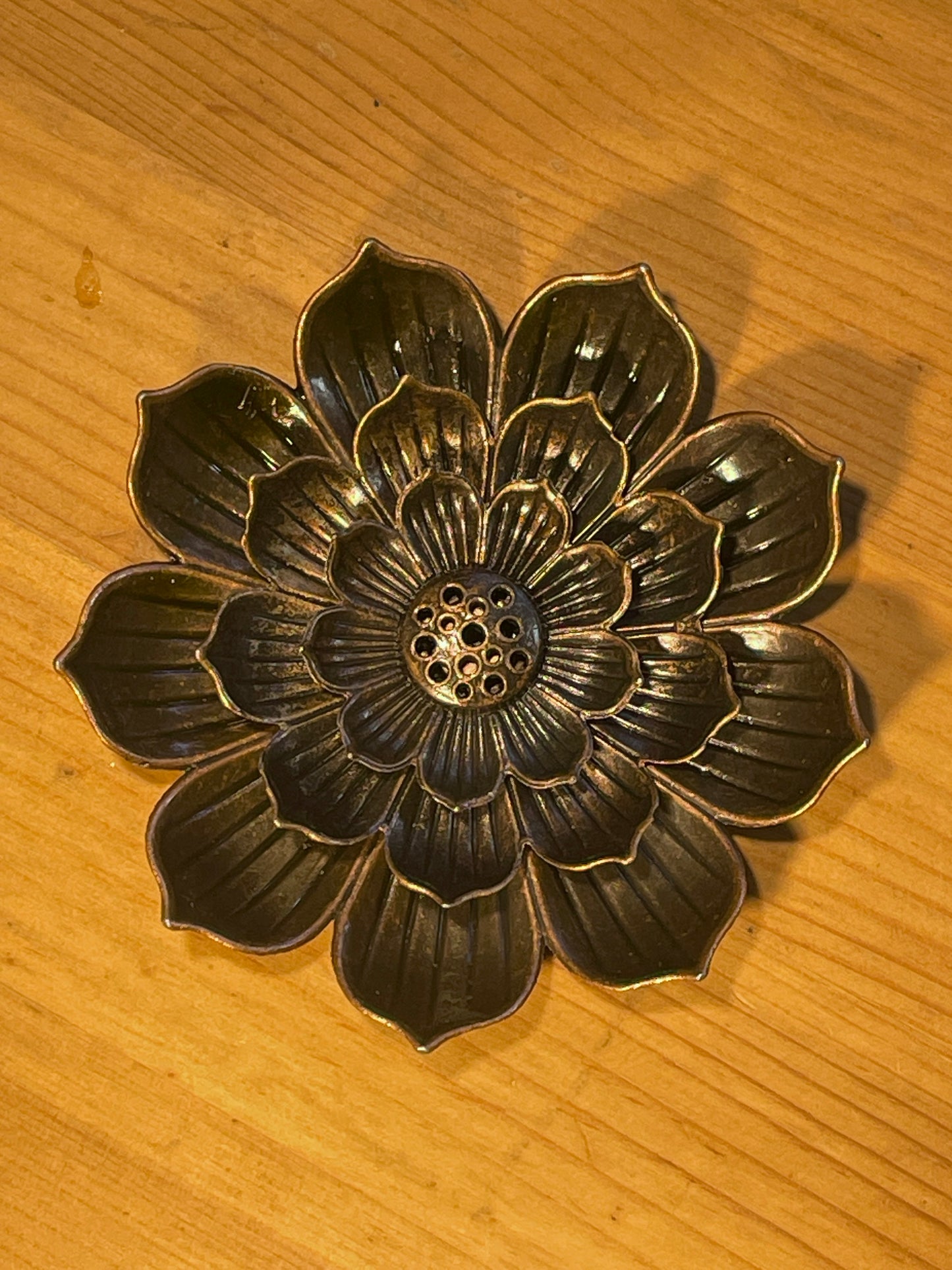 Lotus flower incense holder