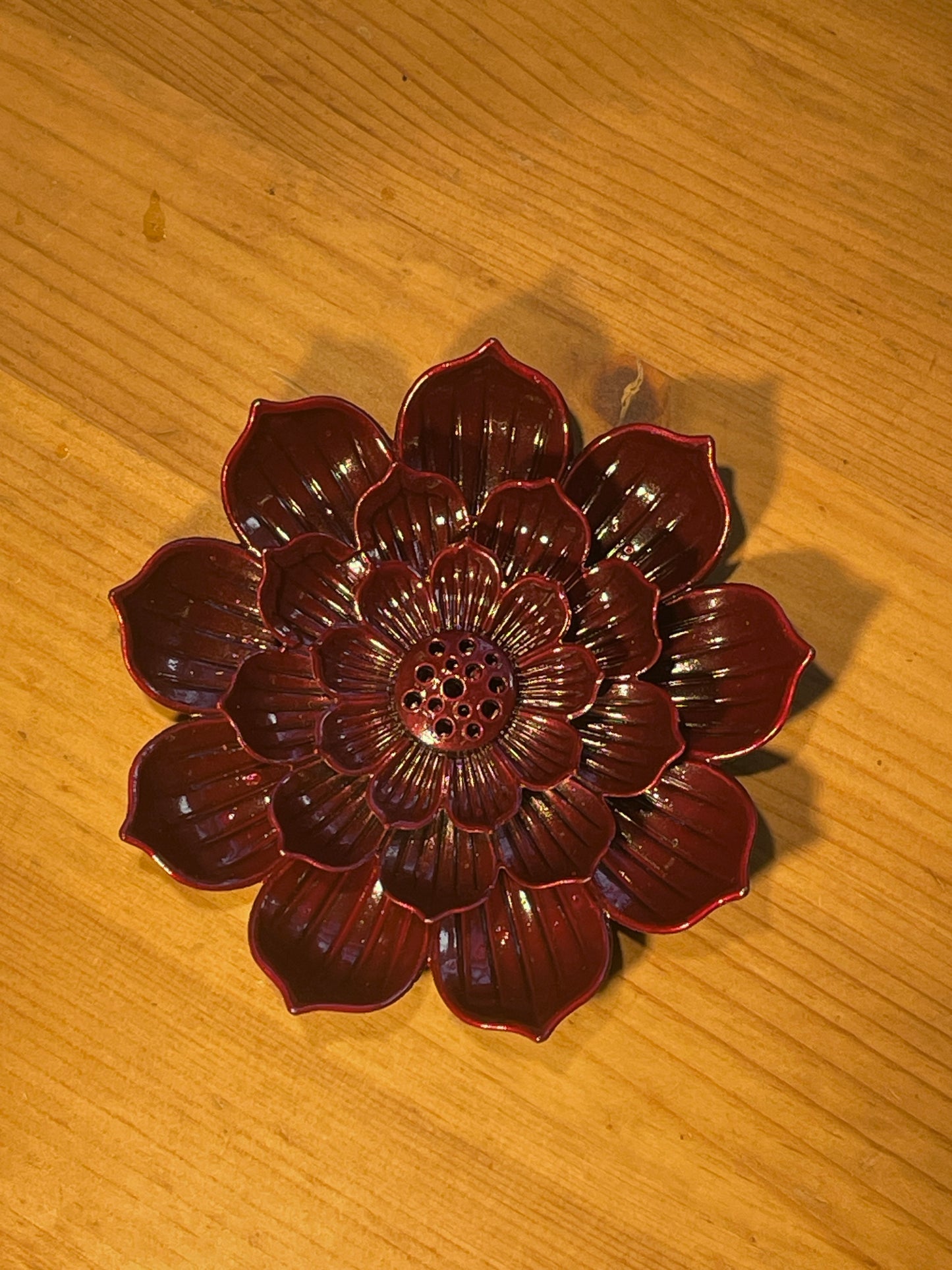 Lotus flower incense holder
